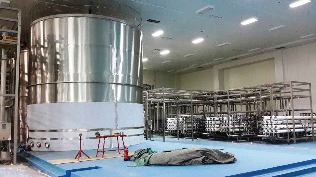 Installation RO & Product Water Storage Tank in KSA